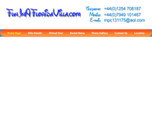 Tablet Screenshot of funinafloridavilla.com
